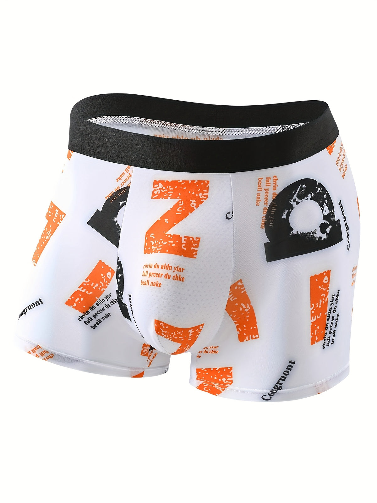 Boxer long de sport microfibre homme — lot de 5, imprimé