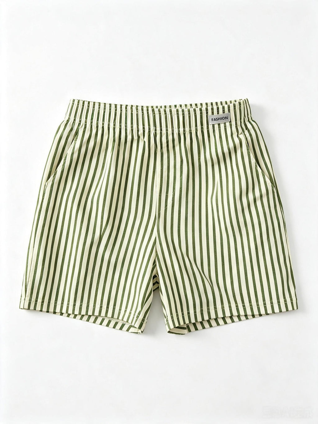 Boxer large respirant coton homme — lot de 3, rayé