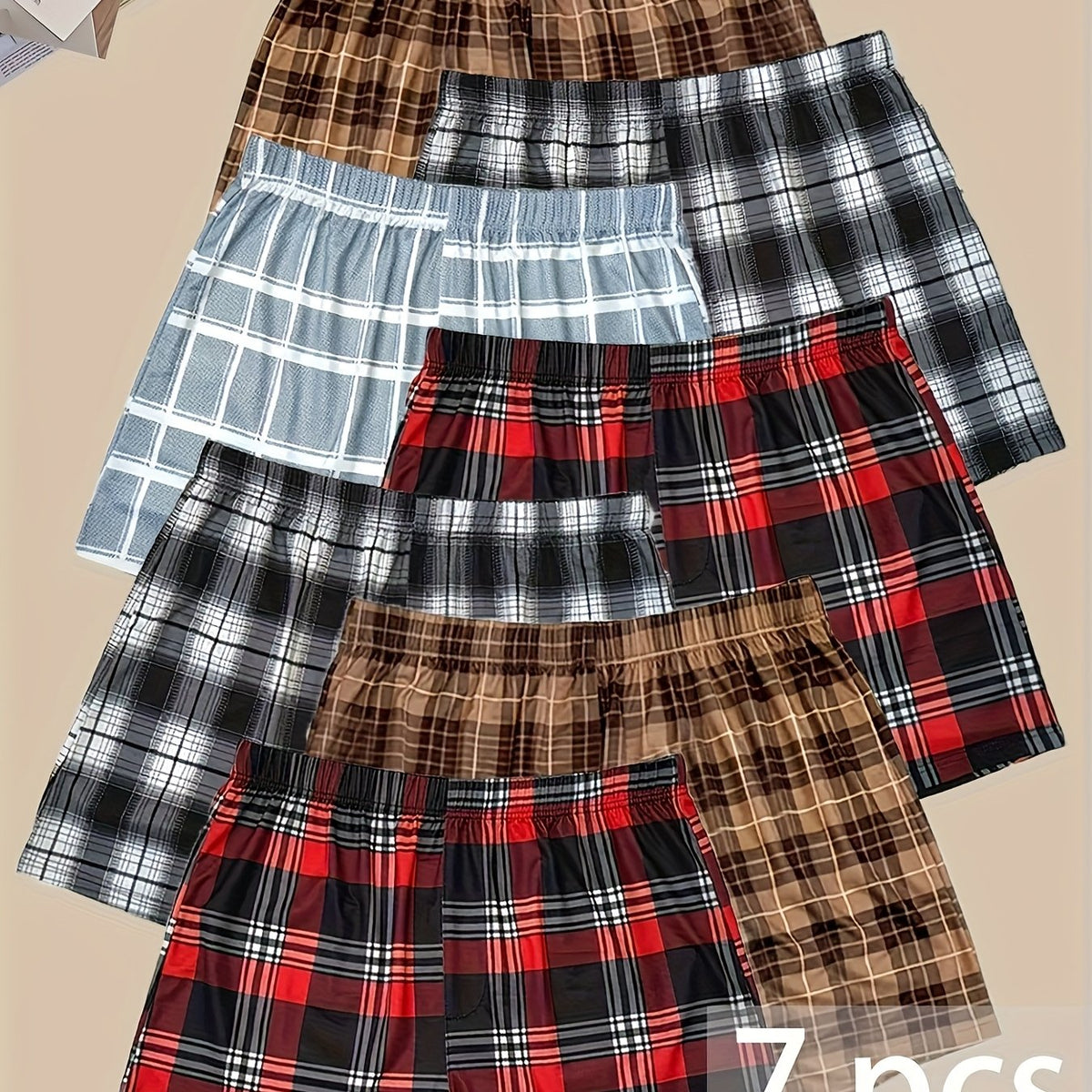 7Paires-Couleur mélangée
