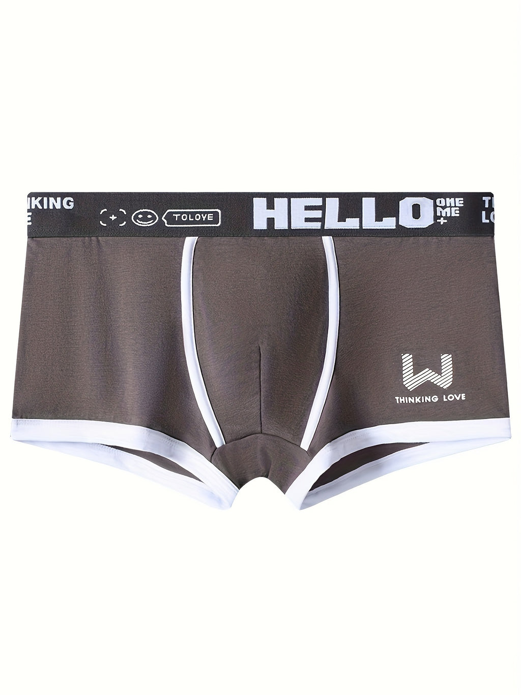 Boxer de sport d'intérieur coton homme — lot de 6, imprimé