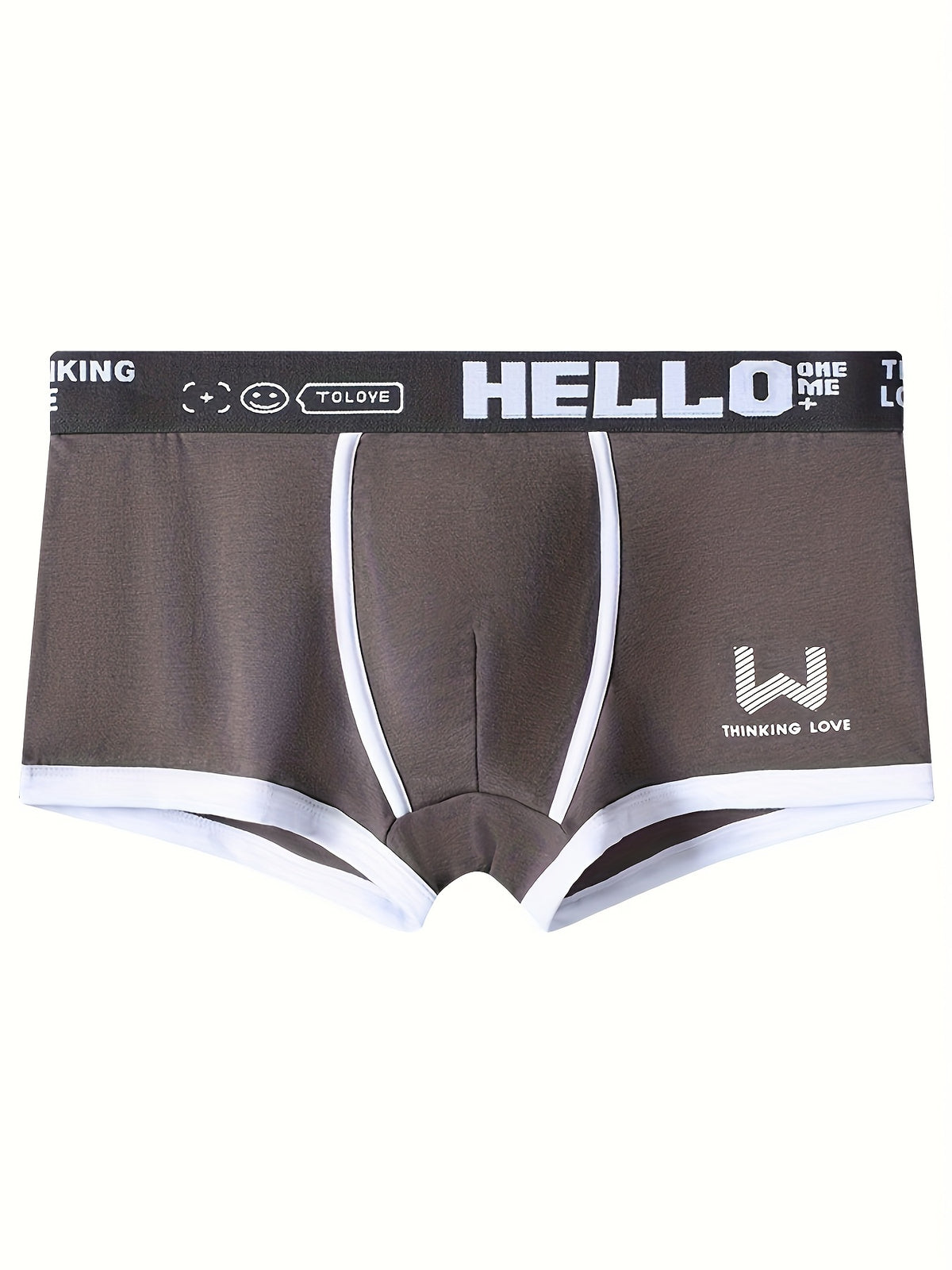 Boxer de sport d'intérieur coton homme — lot de 6, imprimé