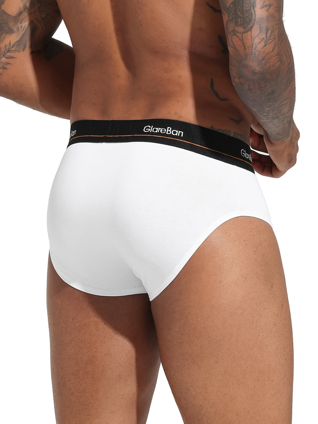 Slip coton homme — lot de 5, uni, assortiment E