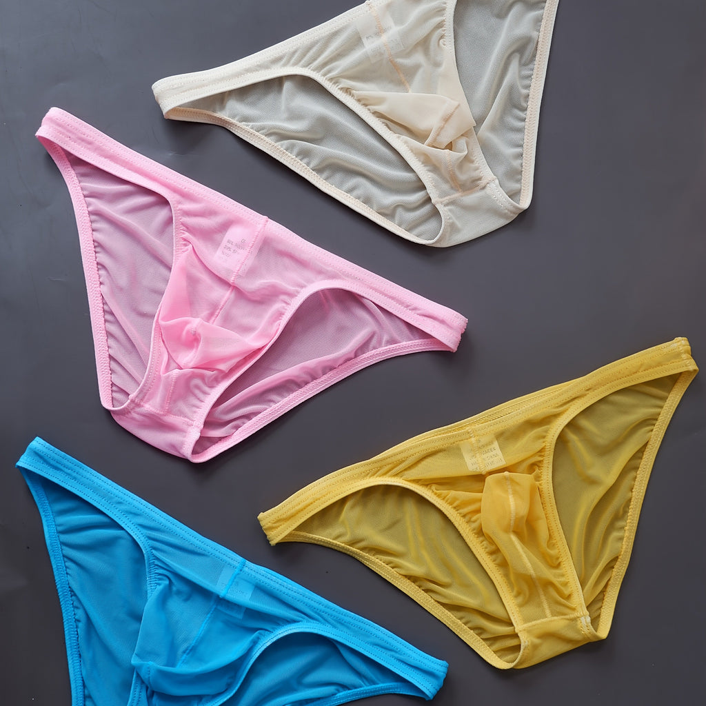 Abrikois + Rose + Jaune + Bleu clair
