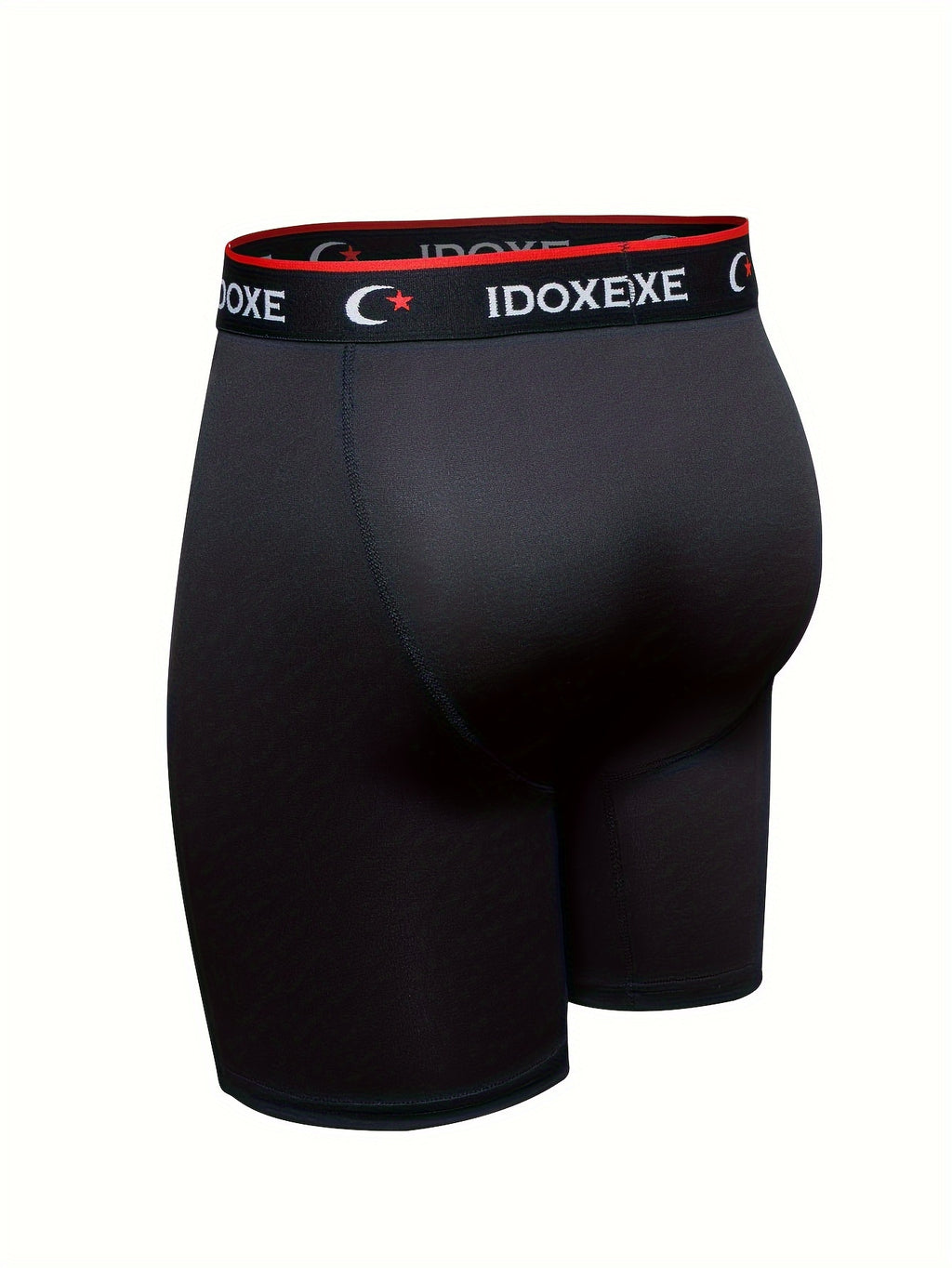 Boxer respirant microfibre homme — lot de 10, uni