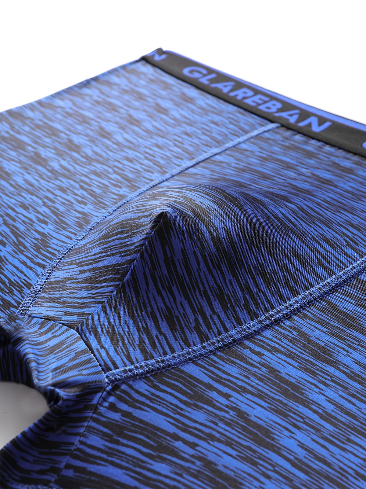 Boxer microfibre homme — lot de 10, imprimé, assortiment S