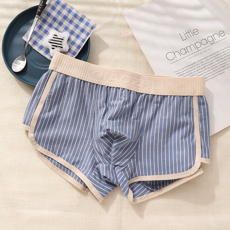 Boxer de sport respirant coton homme — lot de 8, uni