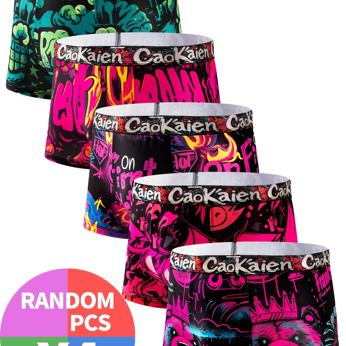 Pack de 4 Couleurs Mélangées Aléatoires