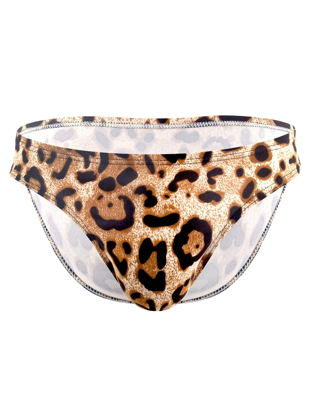 Slip taille basse respirant microfibre homme, jaune