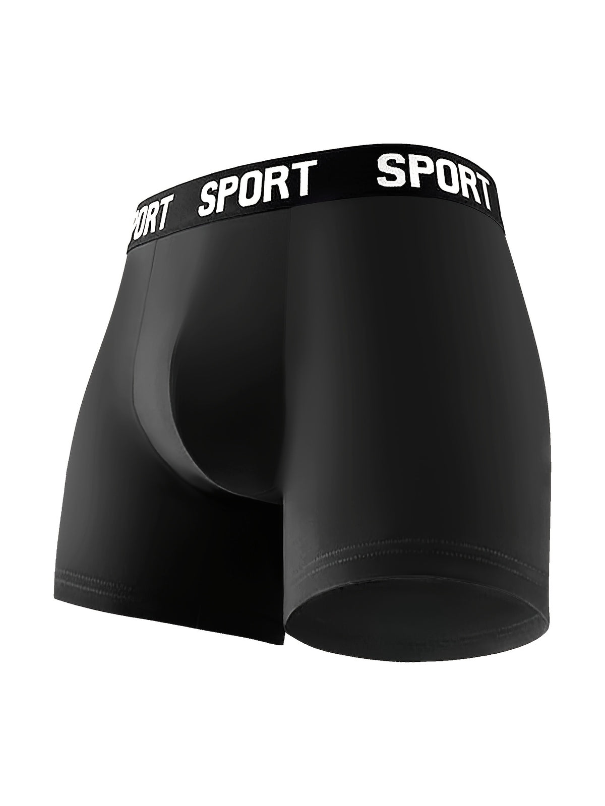 Boxer de sport respirant microfibre homme — lot de 10, uni, assortiment A
