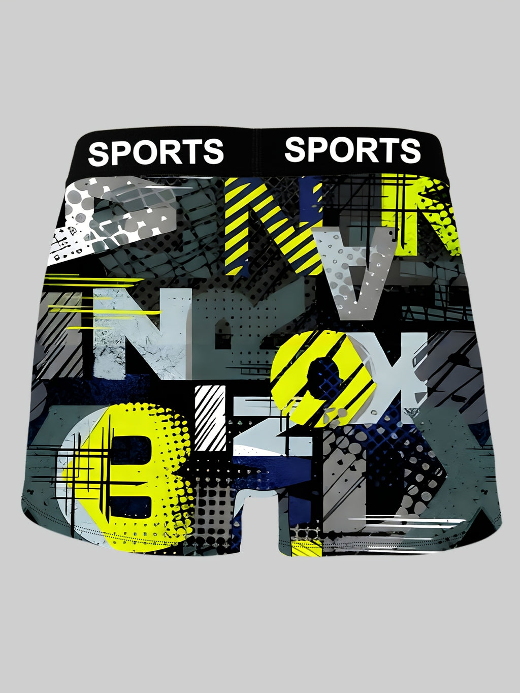 Boxer de sport respirant microfibre homme — lot de 5, multicolore