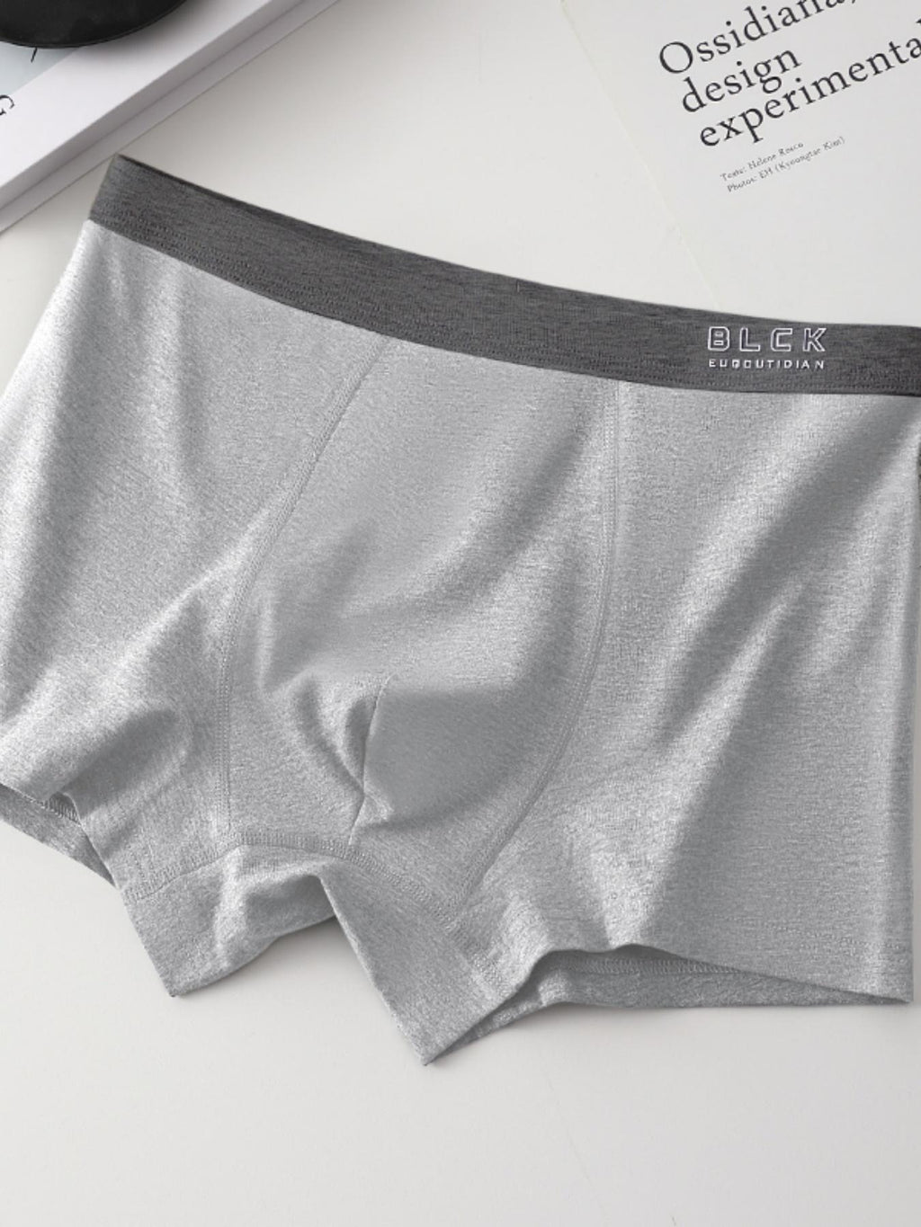 Boxer respirant coton homme