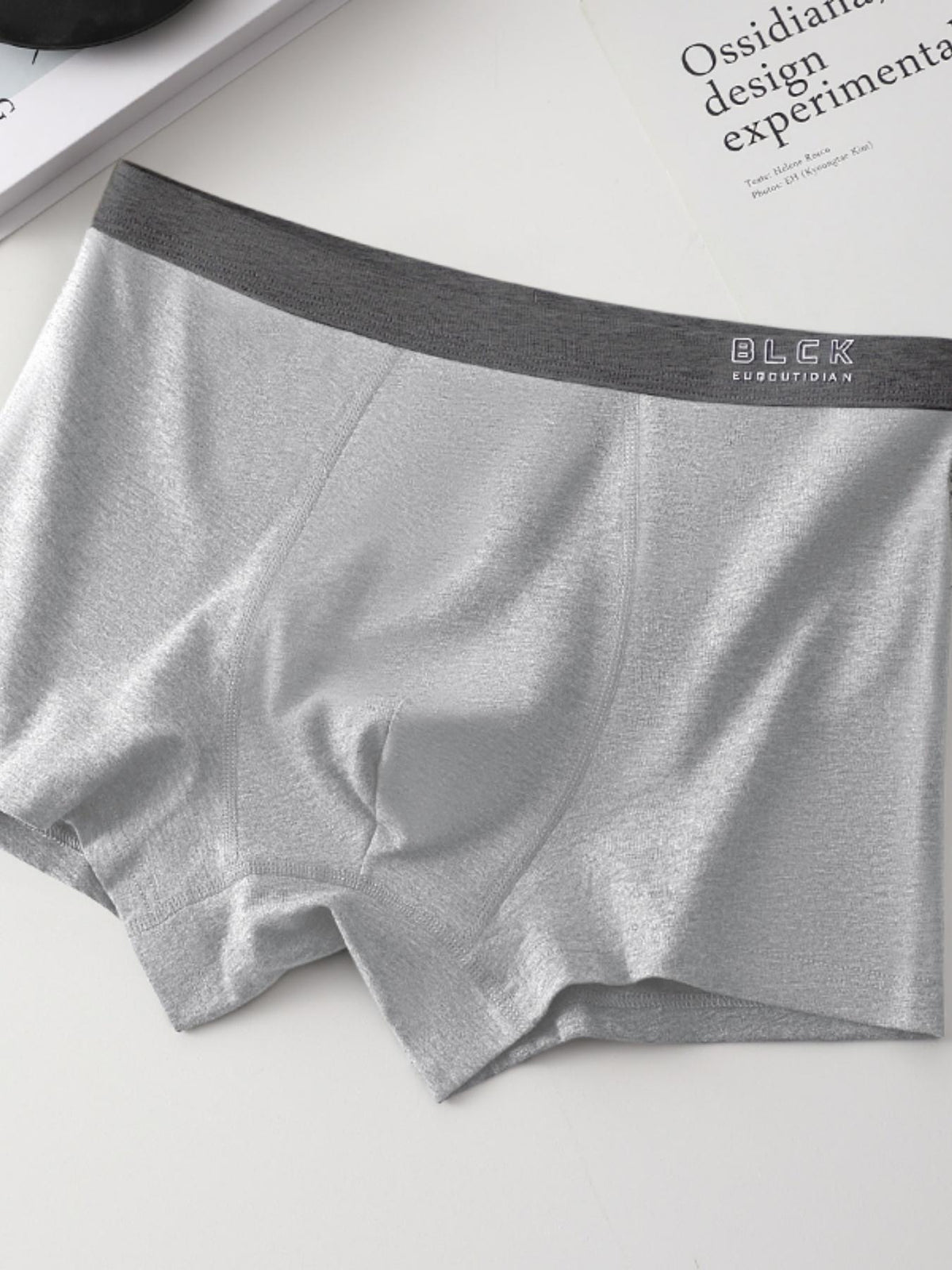 Boxer respirant coton homme