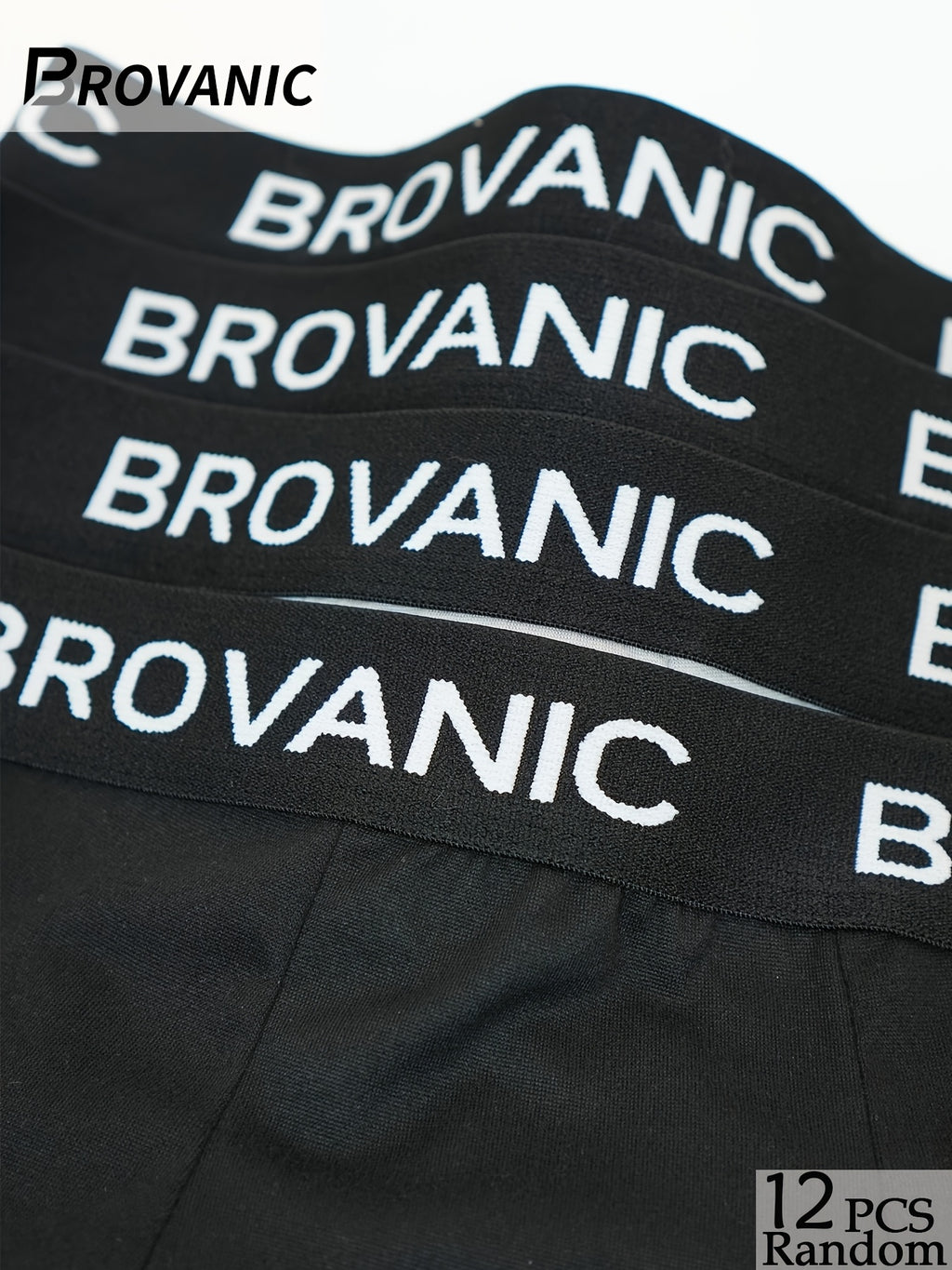 Boxer respirant microfibre homme — lot de 12, uni