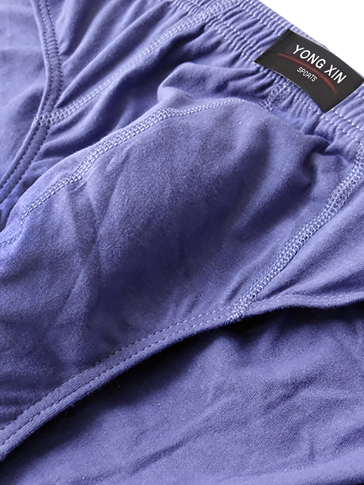 Boxer de sport respirant coton homme — lot de 6, uni, du S au 3XL