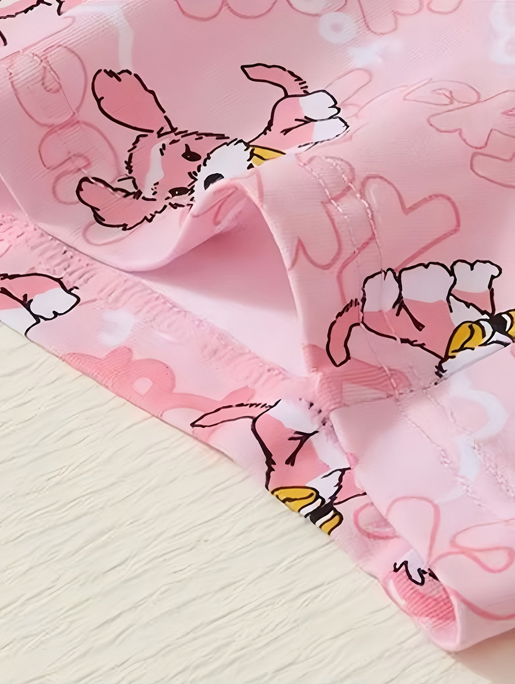 Boxer élégant coton homme — lot de 3, couleur rose rouge — vue 6