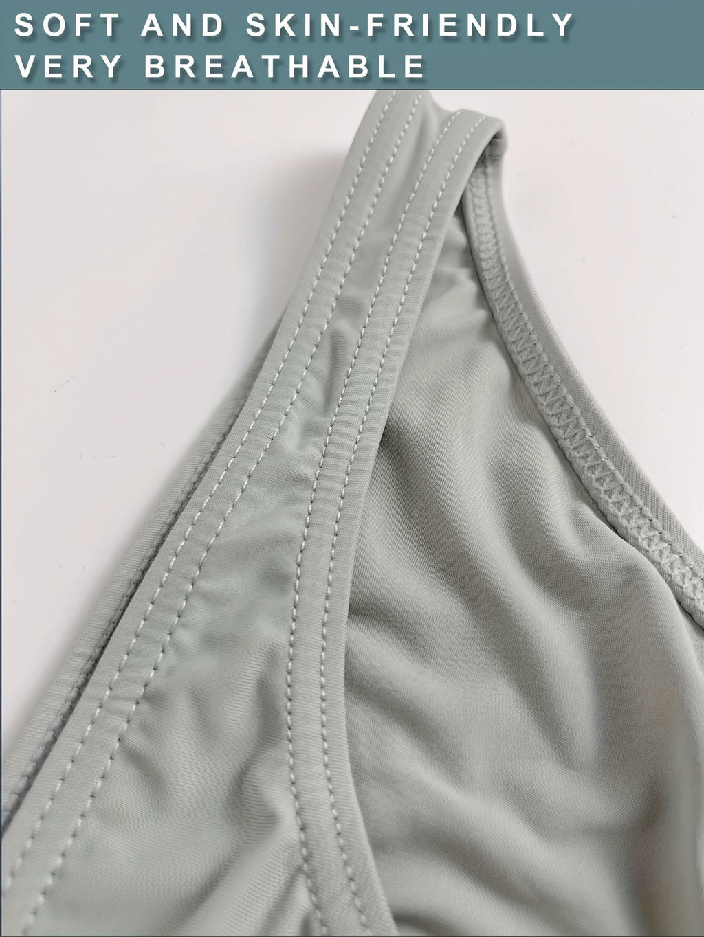 Slip de sport respirant microfibre homme — lot de 6, uni, du S au XXL