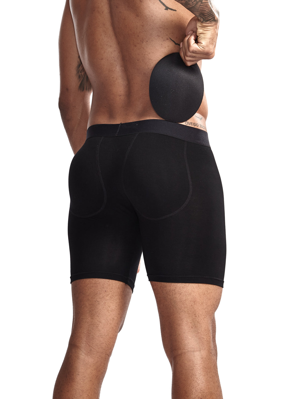 Boxer taille basse push-up coton homme — vue 5 Image