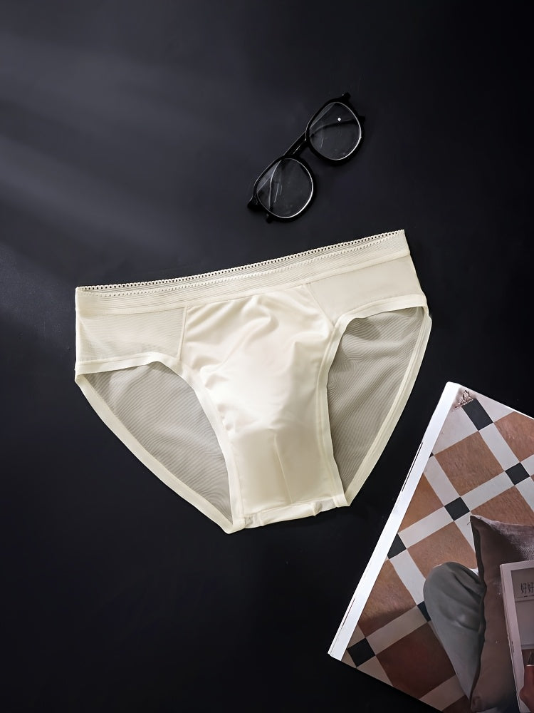 Slip sans couture respirant microfibre homme — lot de 7, uni