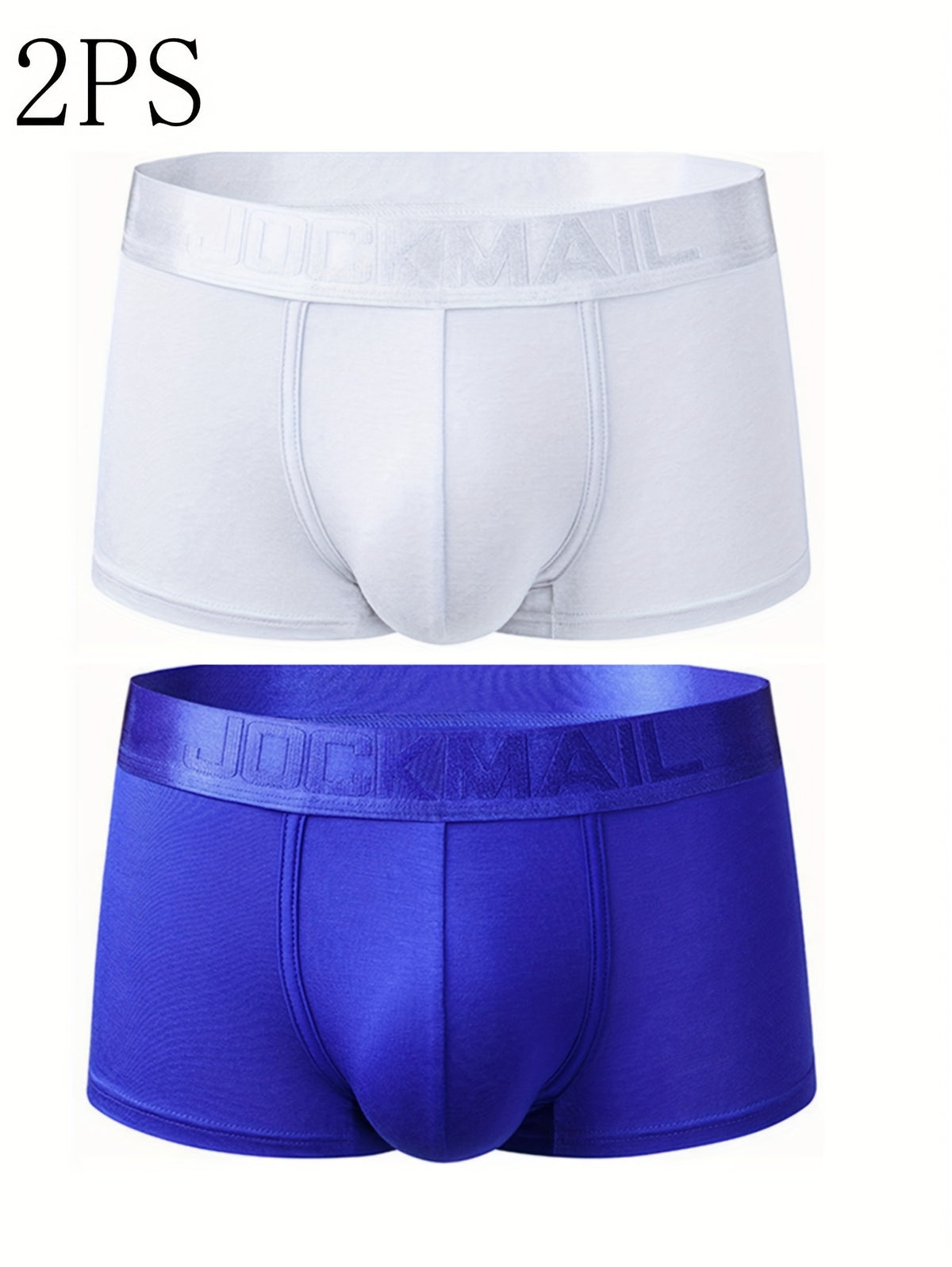 Boxer taille basse respirant modal homme — lot de 2, uni, assortiment S, du M au XXL