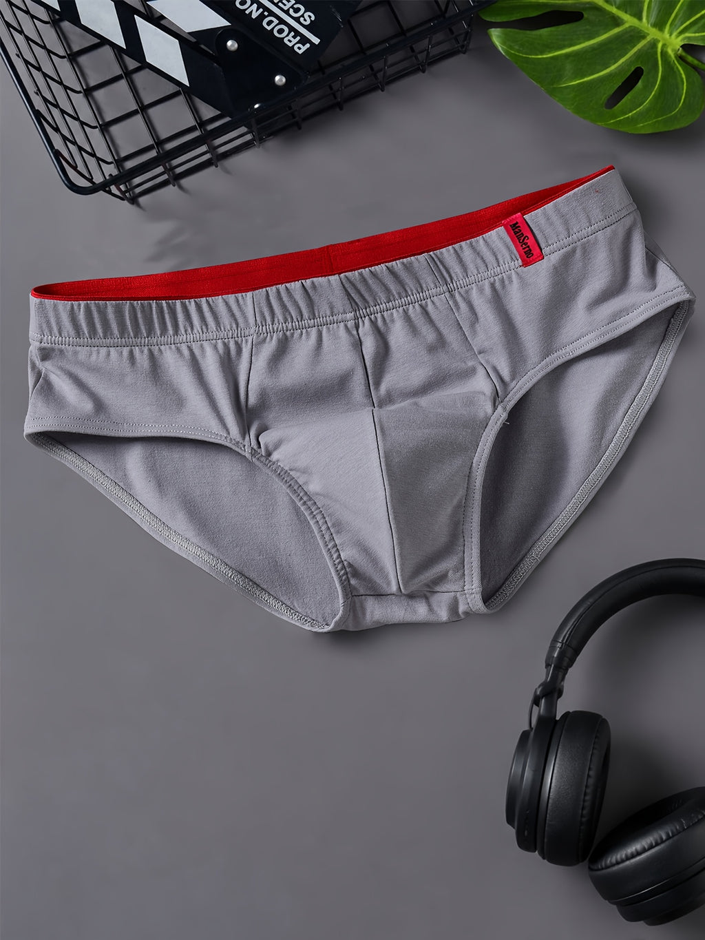 Slip coton homme — lot de 6, peu extensible, lavage à la main, 5 % d'élasthanne