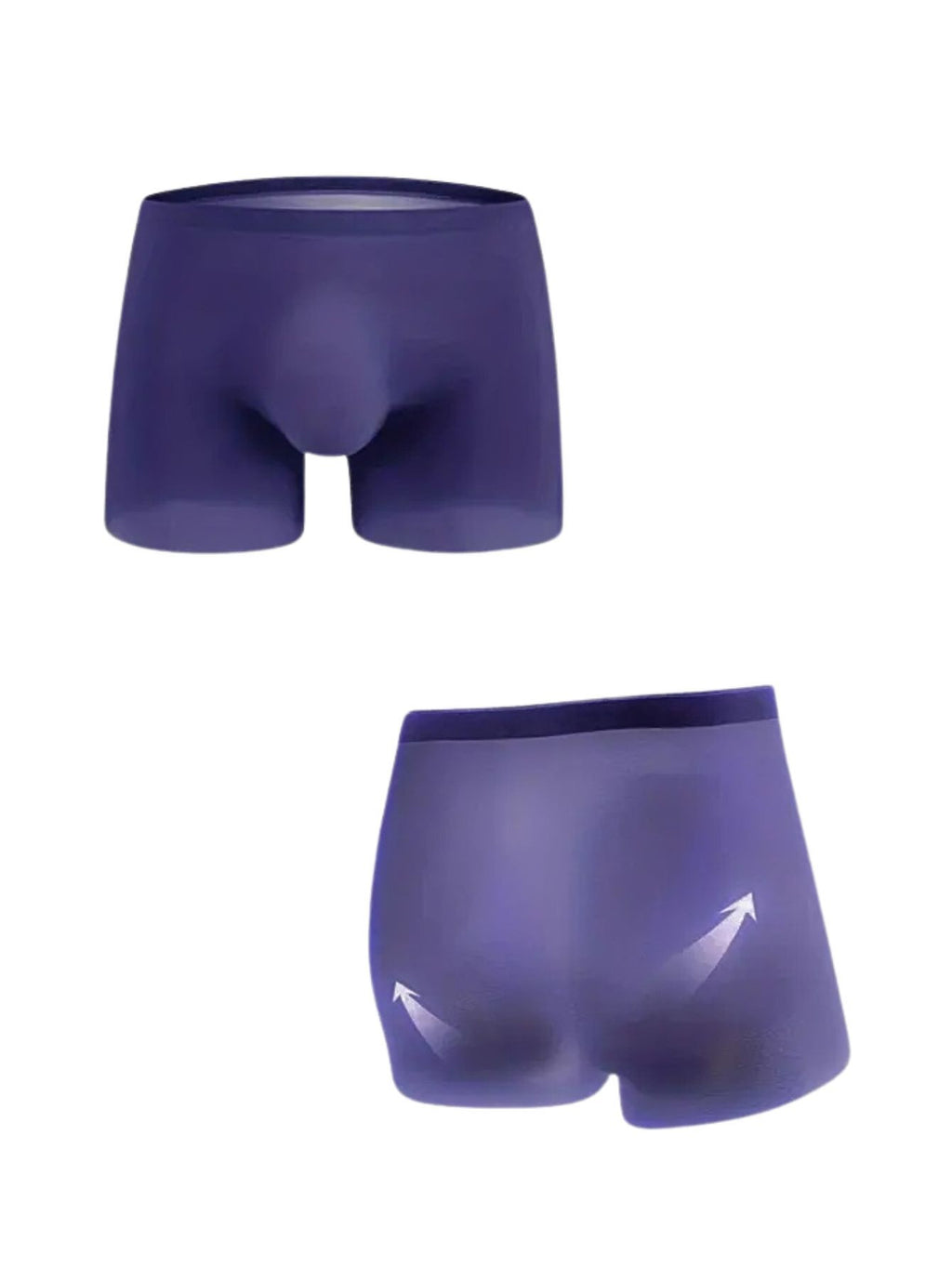 Boxer sans couture respirant microfibre homme — lot de 12, uni