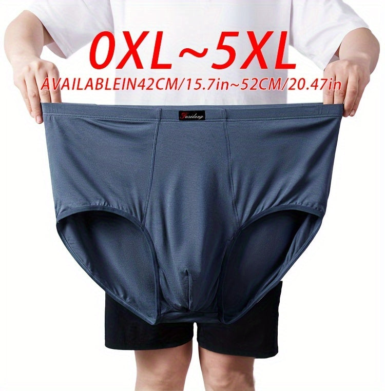 Boxer taille haute large modal homme — lot de 4