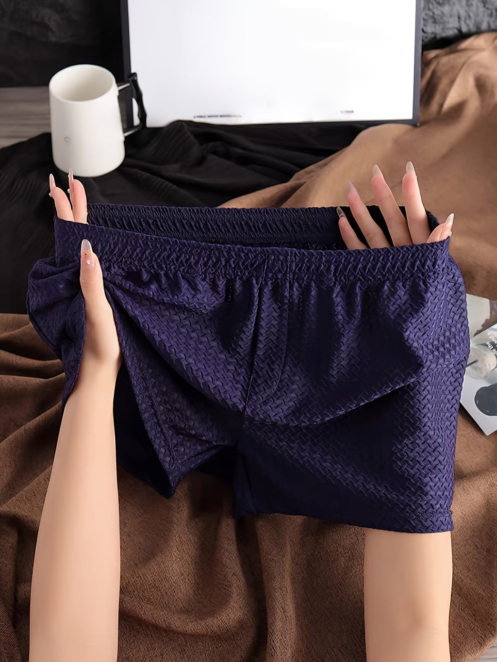 Boxer large de sport microfibre homme, 2 coloris