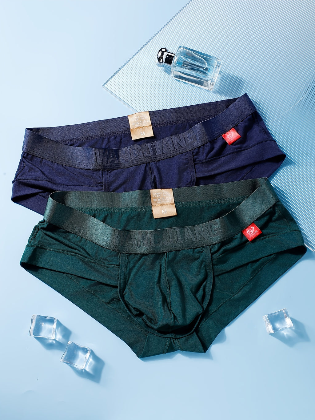 Slip taille basse de sport modal homme — lot de 2, uni