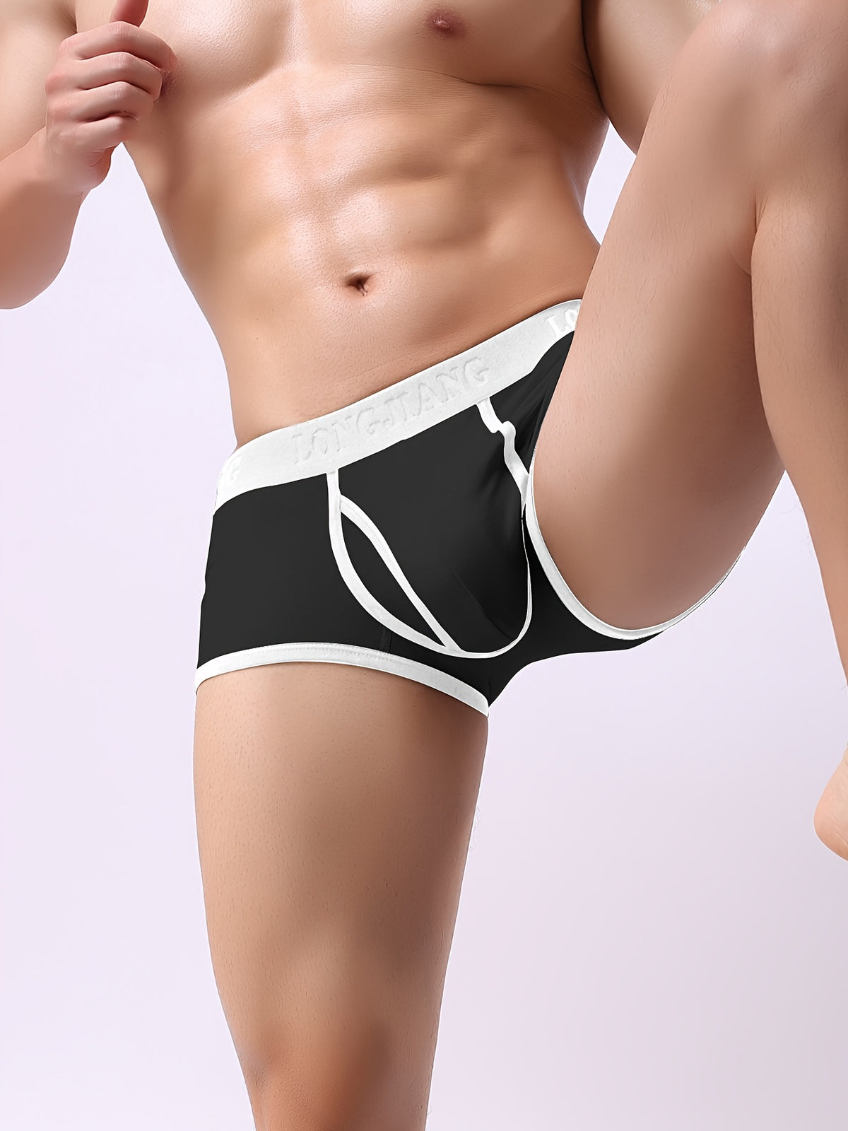 Boxer de sport respirant coton homme — lot de 3, uni, du S au XL