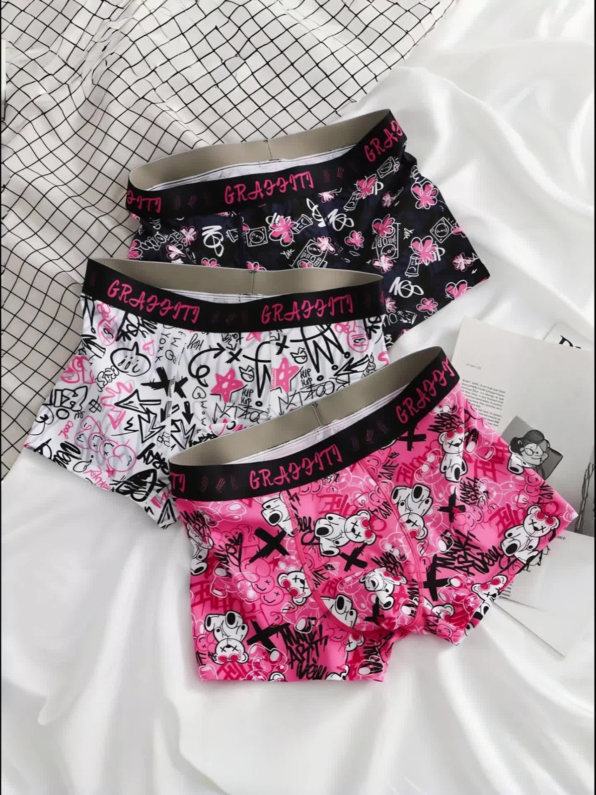 Boxer respirant coton homme — lot de 3