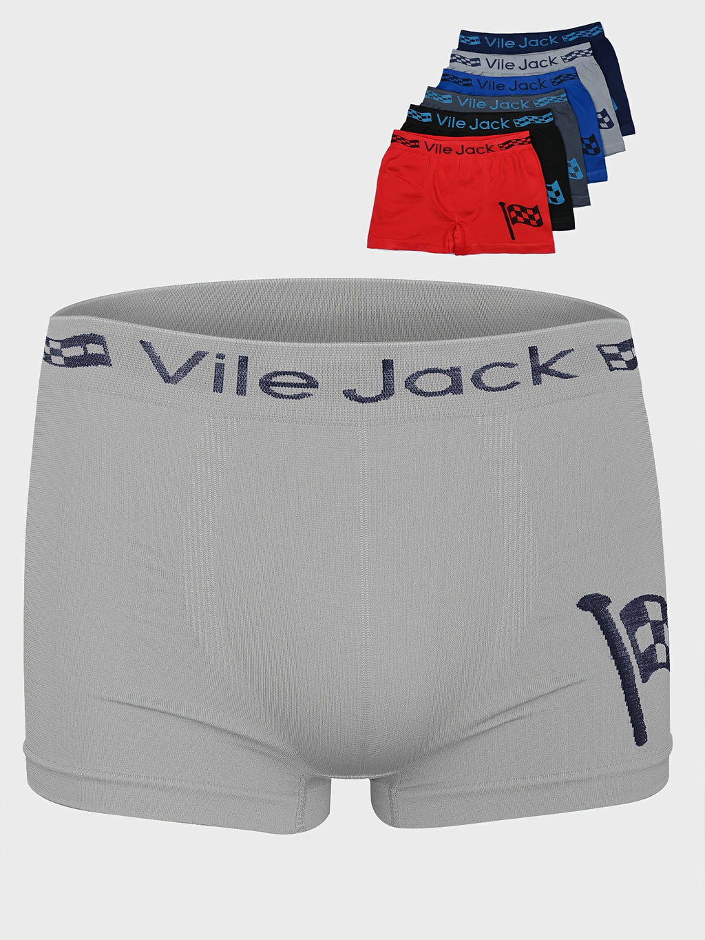Boxer respirant microfibre homme — lot de 10, géométrique, du 15-16 Ans au 11-12Y