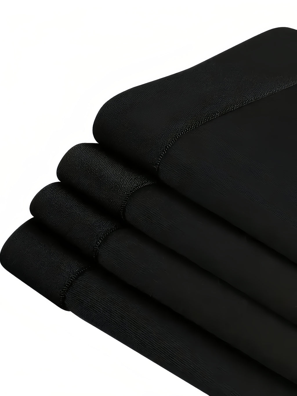 Boxer sans couture respirant microfibre homme — lot de 12, noir