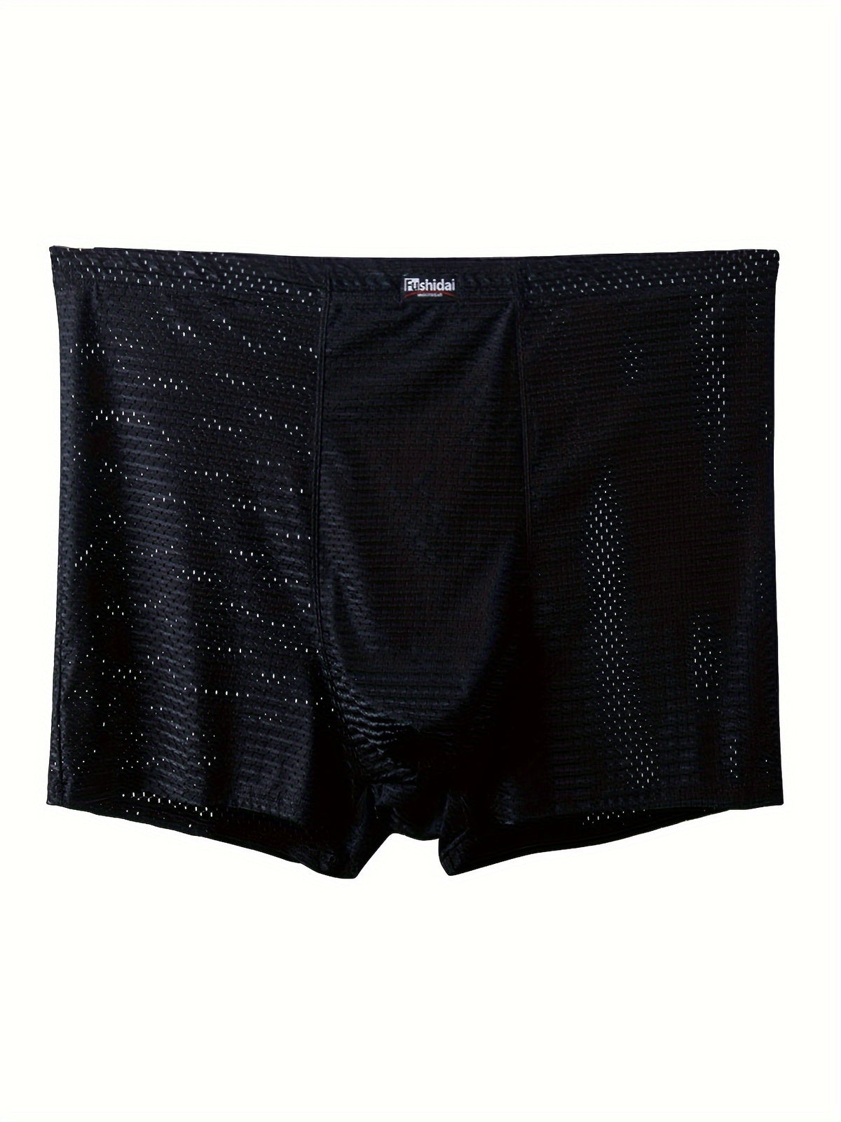 Boxer taille haute long microfibre homme — lot de 3