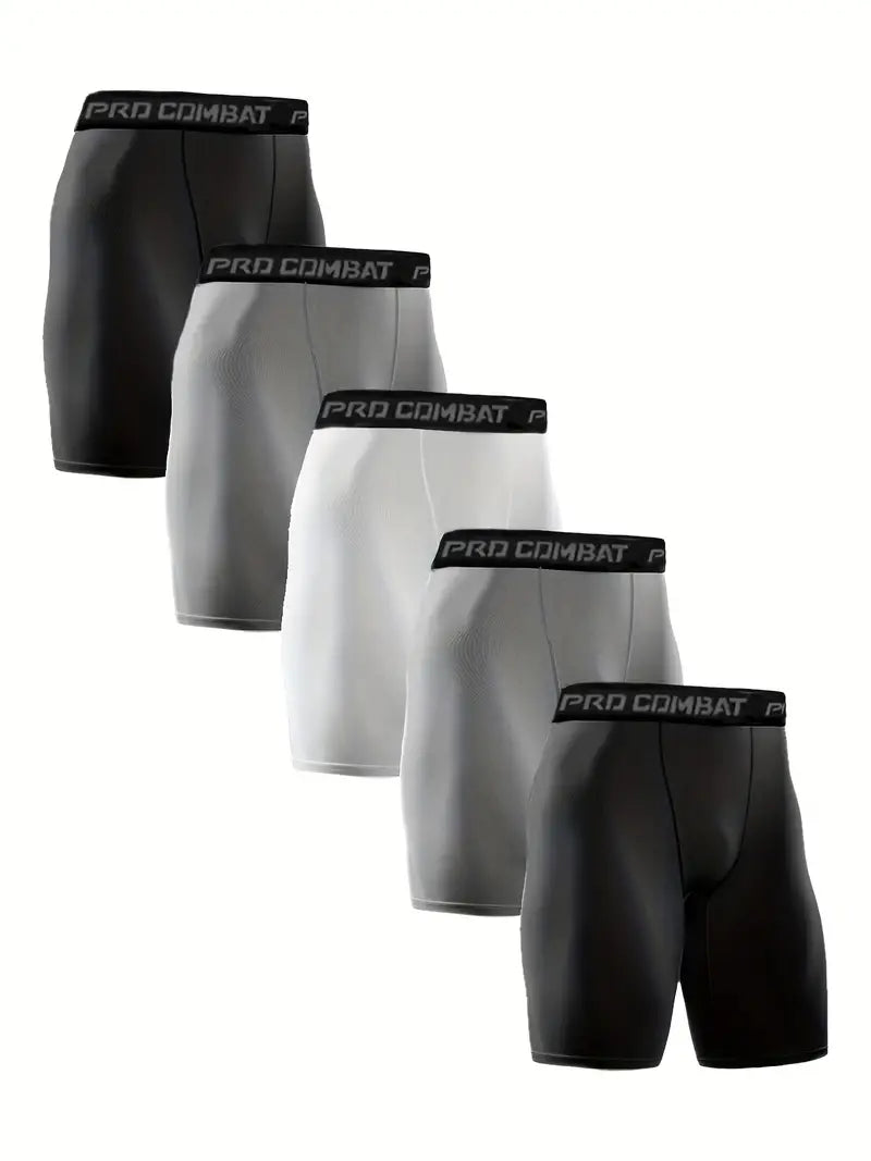Boxer respirant de sport homme — lot de 5, maille technique