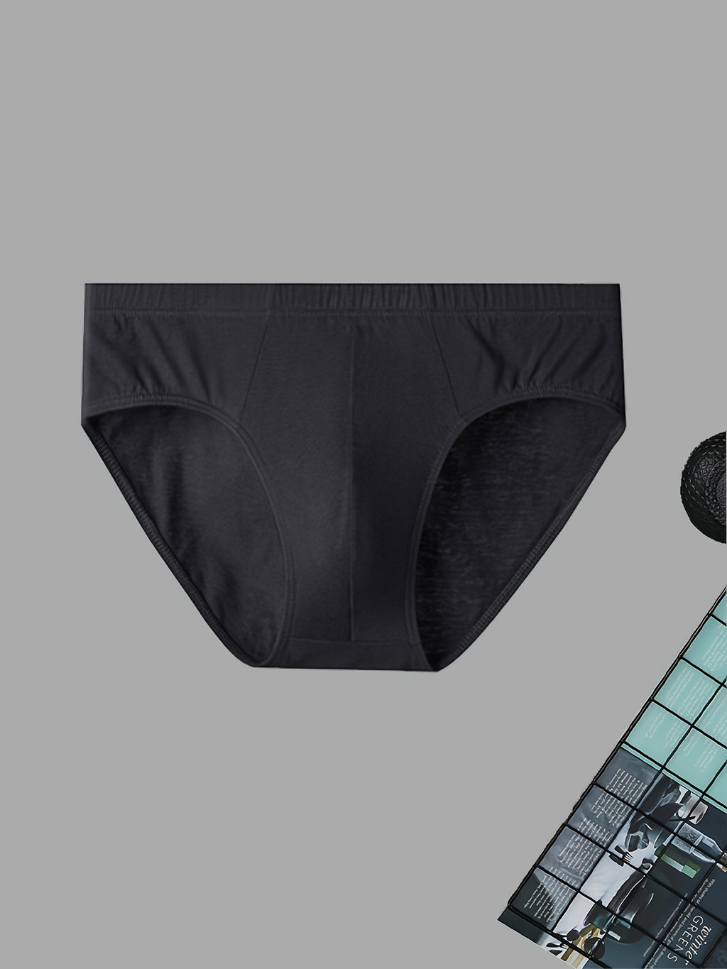 Slip séchage rapide respirant coton homme — lot de 15, uni
