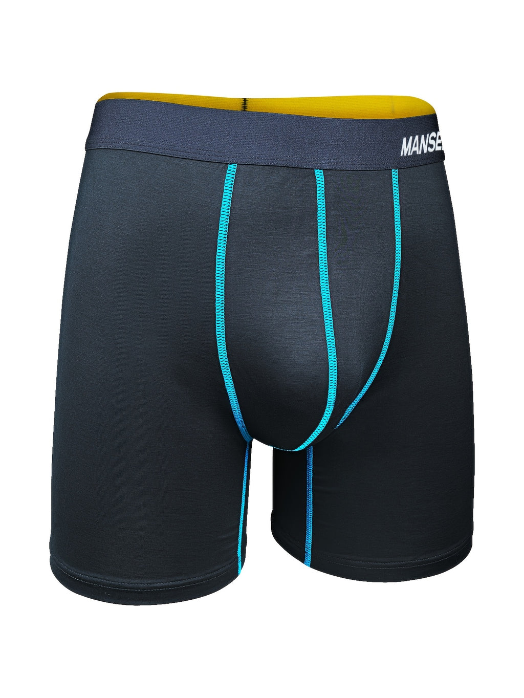 Boxer respirant bambou homme — lot de 5, uni, du S au XXL (modèle 2)
