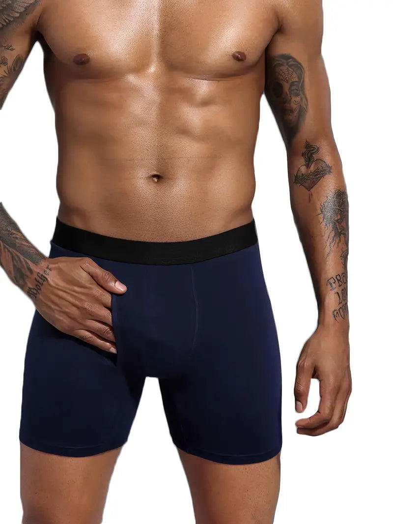 Boxer long homme — lot de 5