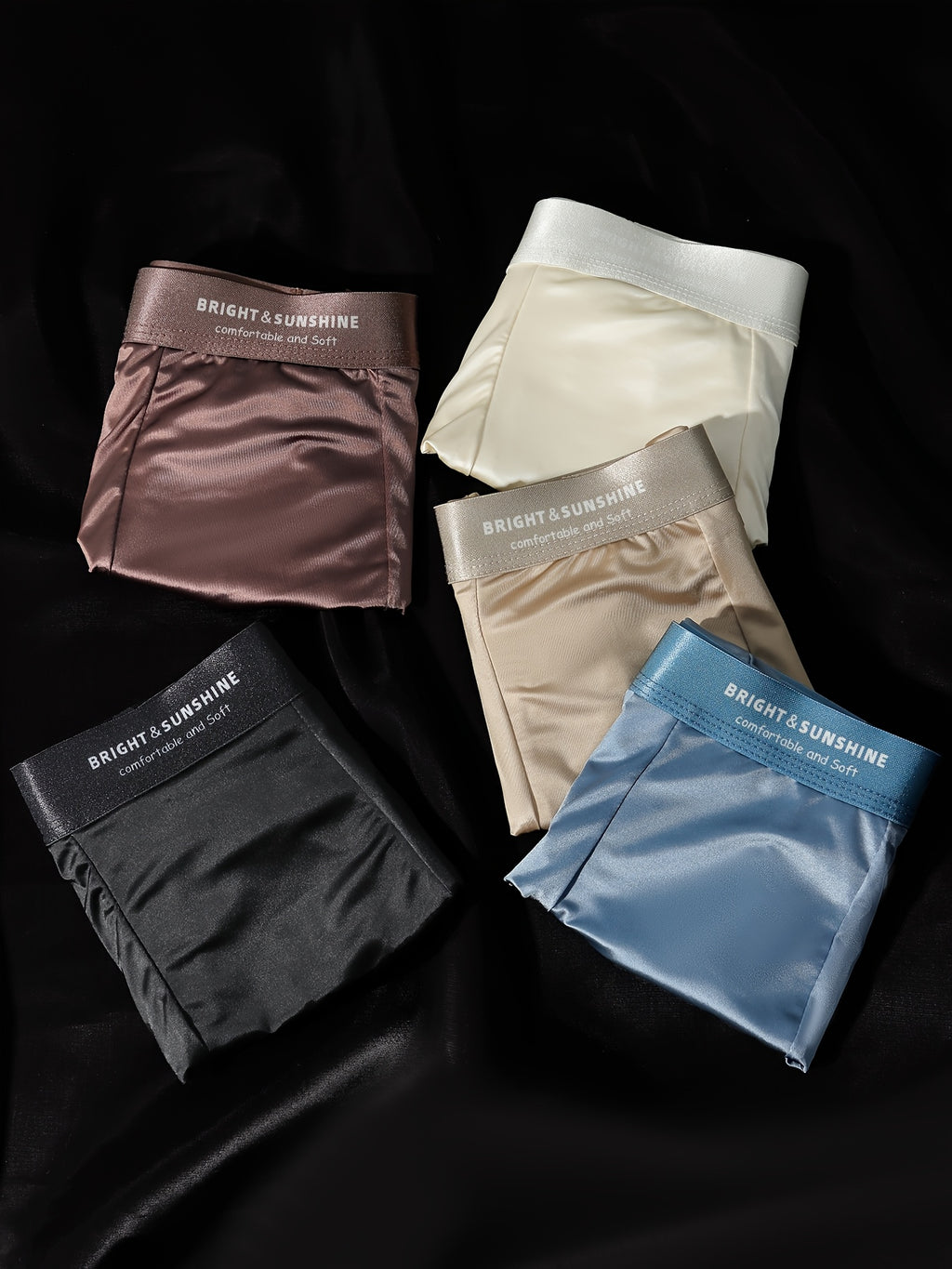 Boxer respirant microfibre homme — lot de 5, uni, du XS au XL