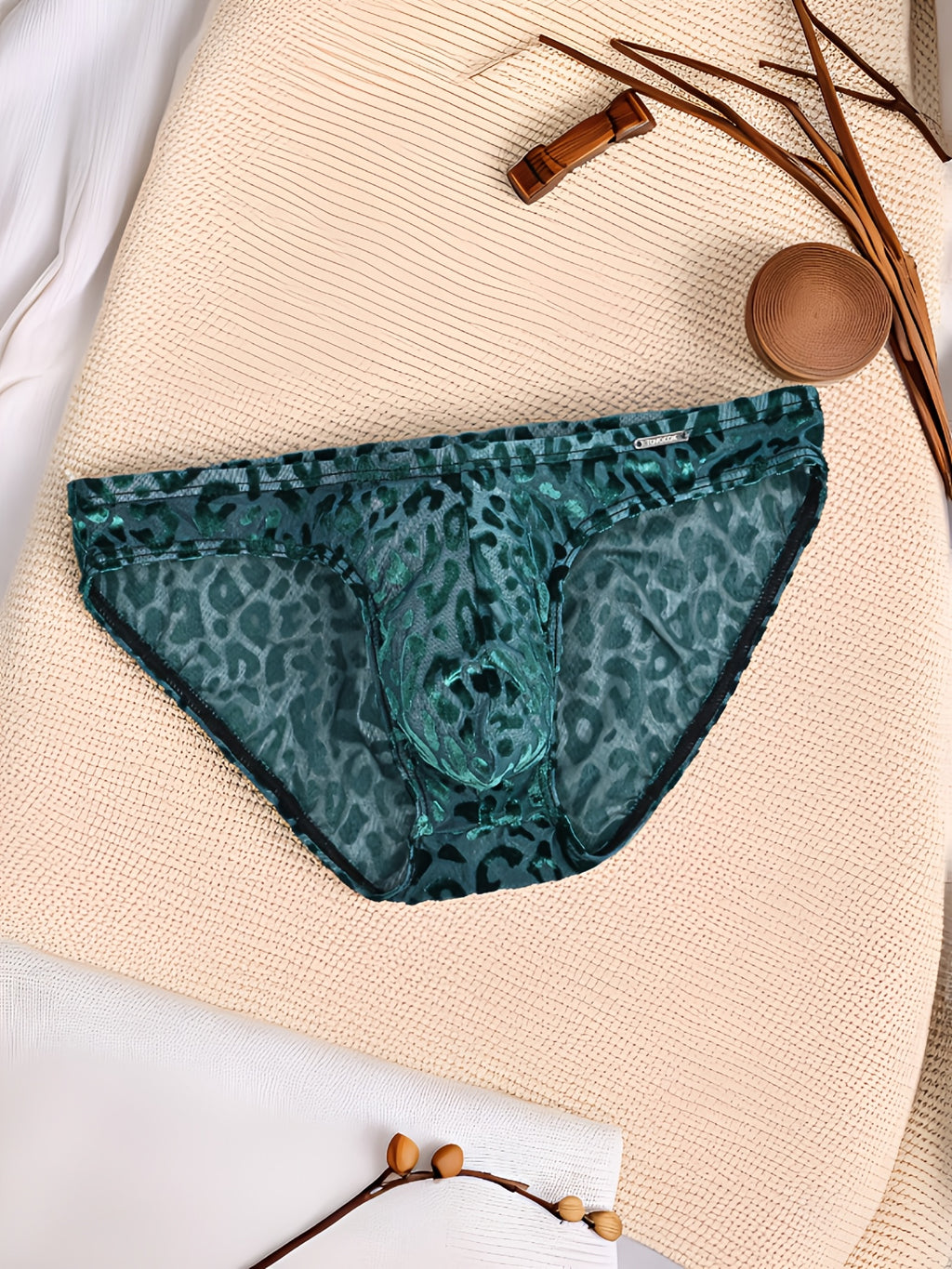 Slip taille basse respirant microfibre homme — vue 10