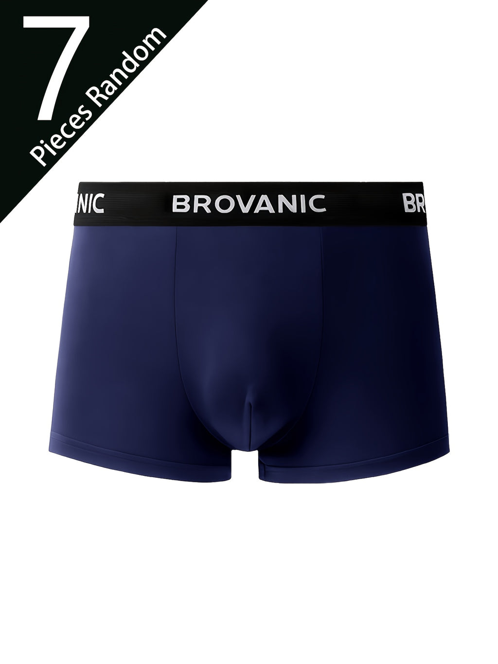 Boxer de sport d'intérieur microfibre homme — lot de 7, uni