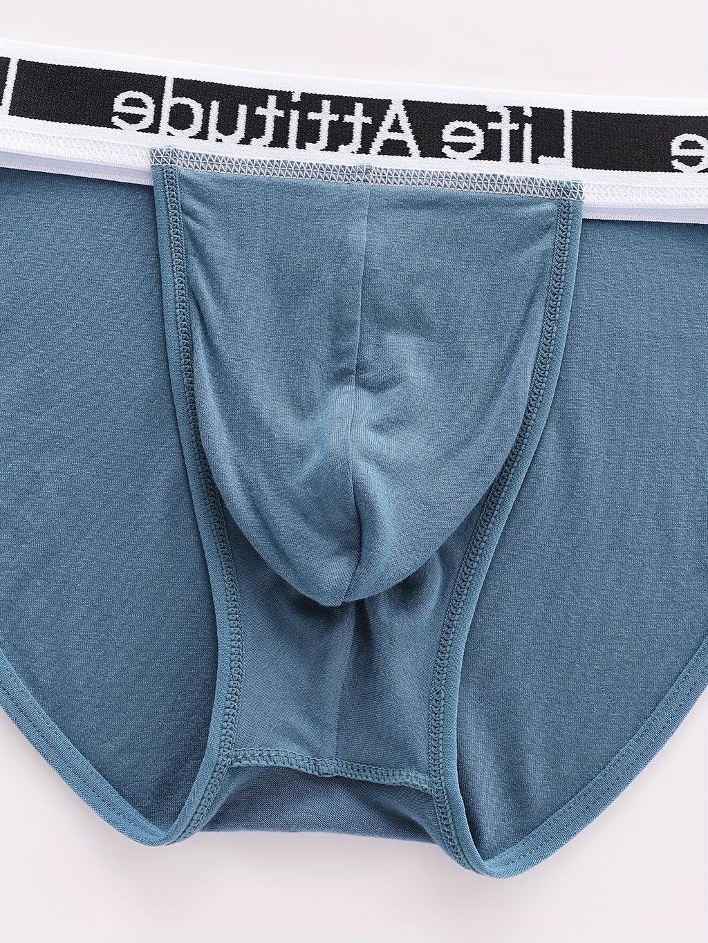 Slip taille basse respirant bambou homme — lot de 6, noir+vert bois+bleu brume+gris foncé+rouge+bleu marine