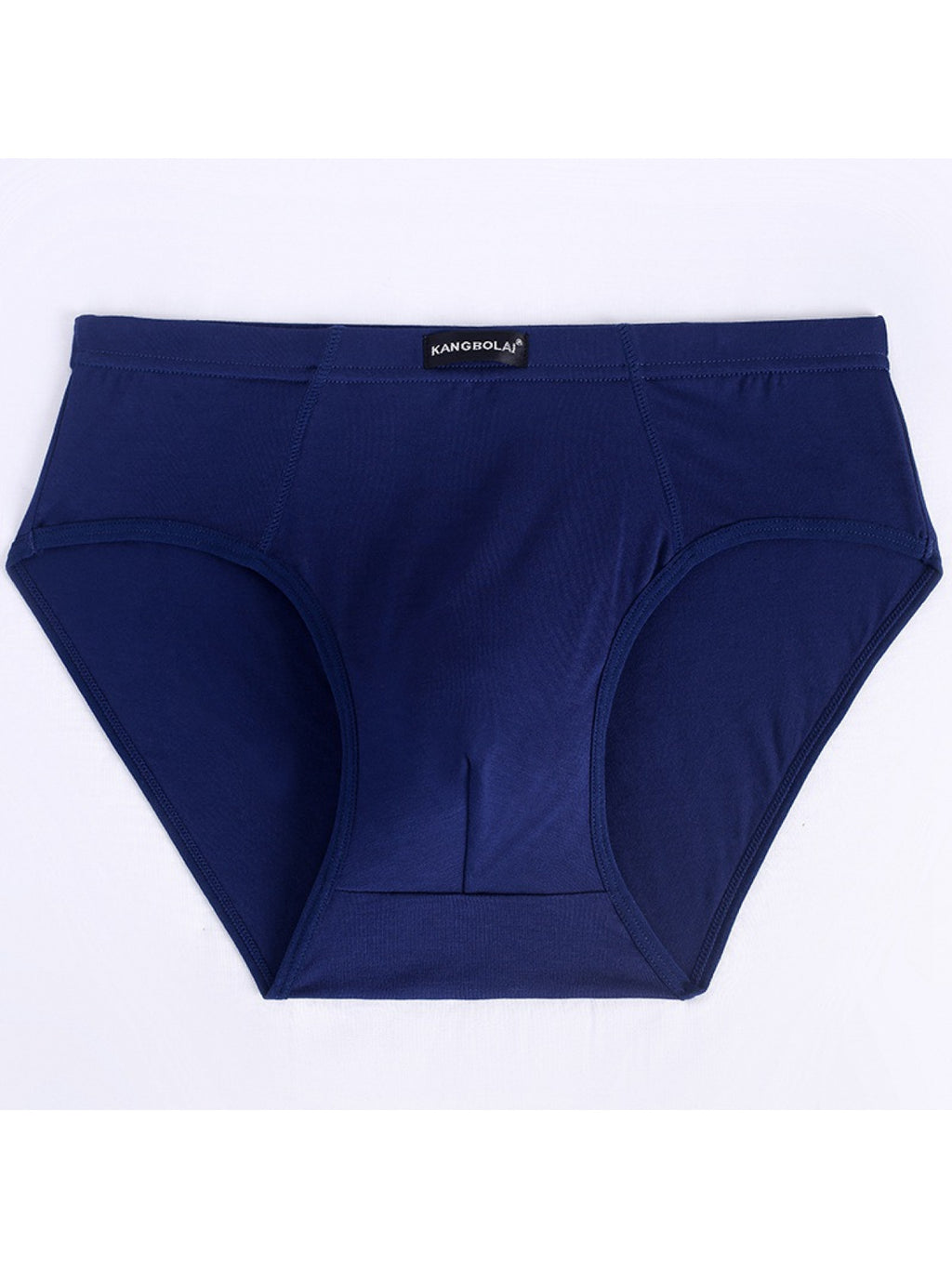 Slip grande taille respirant modal homme — lot de 5, uni