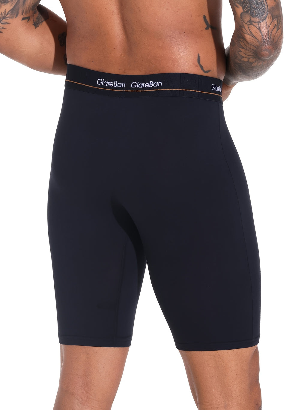 Boxer long coton homme — lot de 8, uni