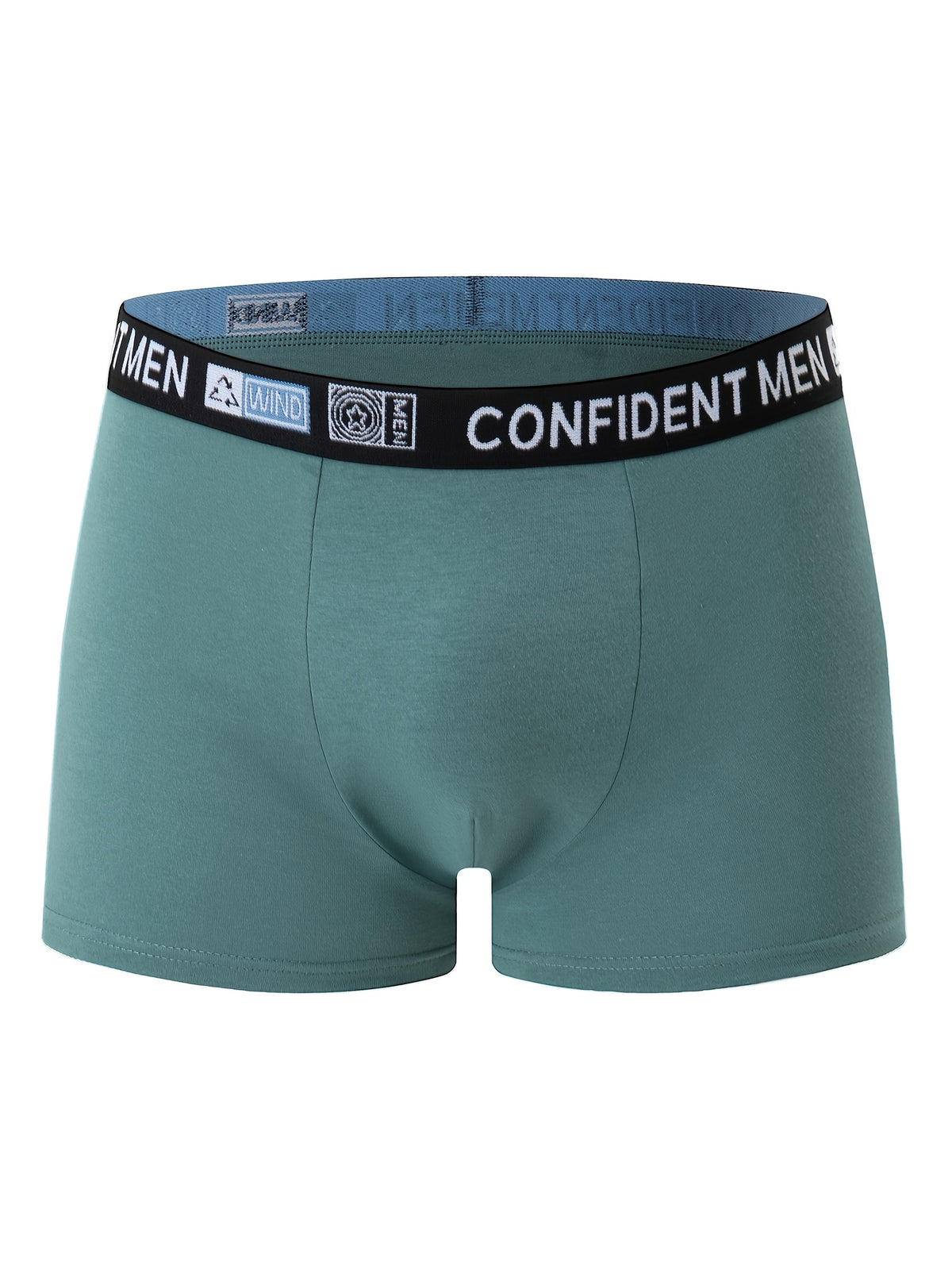 Boxer de sport respirant coton homme — lot de 6, uni, du XS au 3XL (modèle 2)