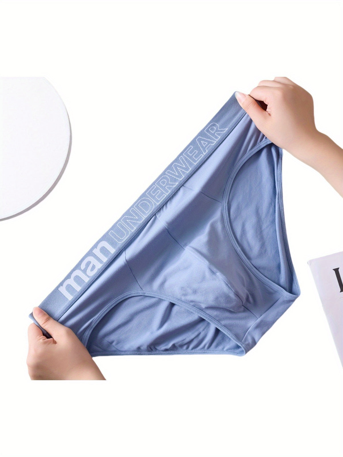 Slip respirant microfibre homme — lot de 12, uni
