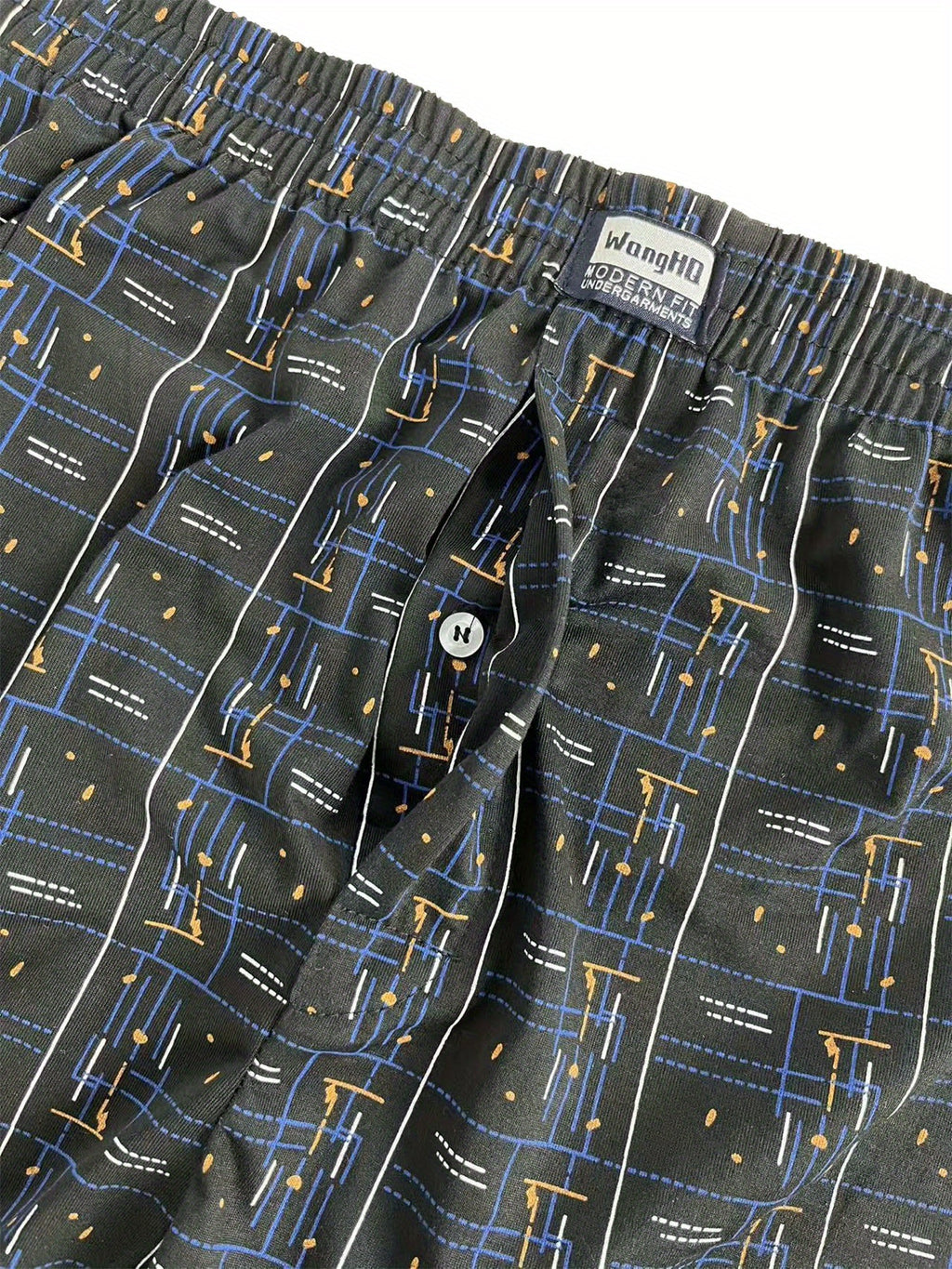 Boxer de sport respirant microfibre homme — lot de 3, géométrique, du M au 3XL