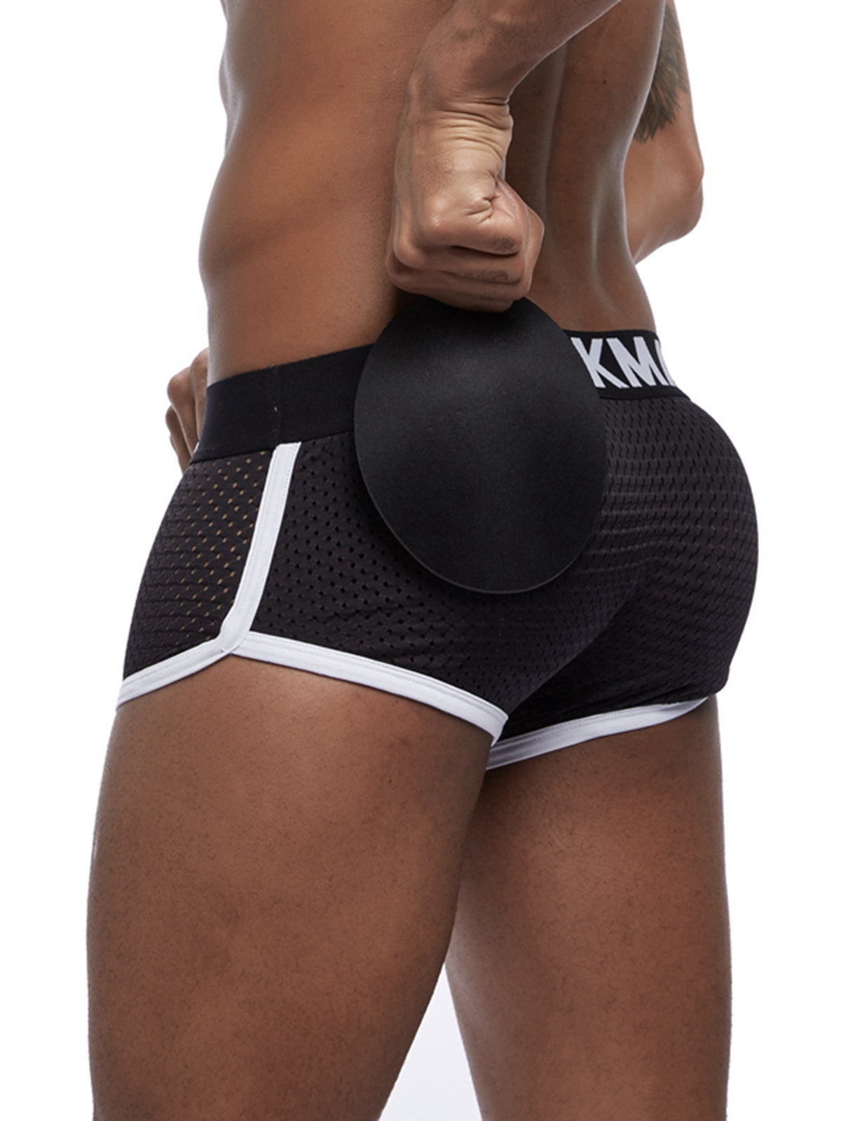 Boxer push-up homme — lot de 2, uni — vue 7
