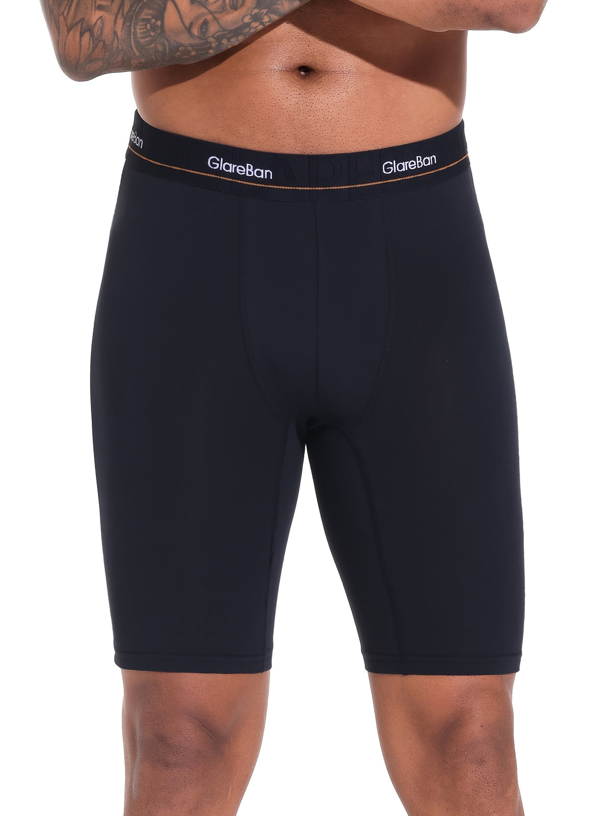 Boxer long coton homme — lot de 8, uni