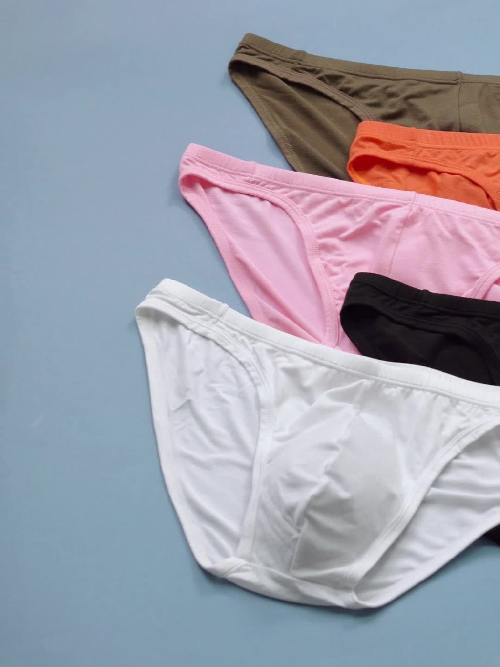 Slip modal homme — lot de 3, uni