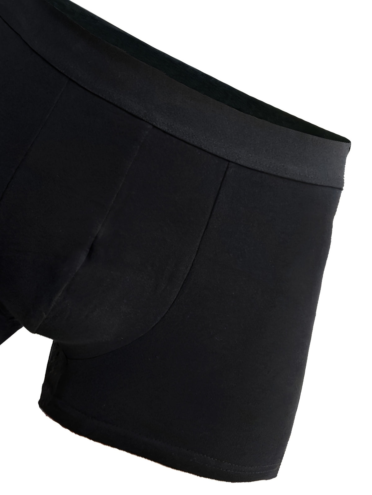 Boxer respirant coton homme — lot de 7, noir